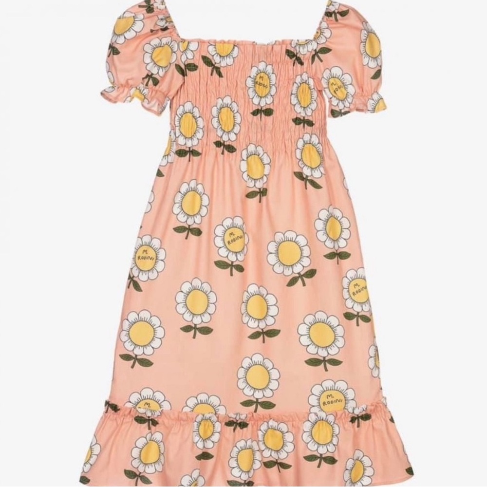Mini Rodini sunflower dress